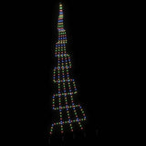 Albero di Natale LED con picchetti per il terreno Multicolore