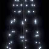 Albero di Natale LED con picchetti per il terreno Bianco freddo
