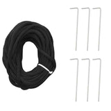 Albero di Natale LED con 390 LED Bianco freddo 250 cm Ferro