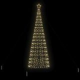 Albero di Natale LED con 800 LED Bianco caldo 400 cm Ferro