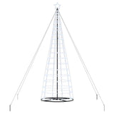 Albero di Natale LED con 800 LED Bianco freddo 400 cm Ferro