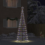 Albero di Natale LED con 800 LED Multicolore 400 cm Ferro