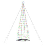 Albero di Natale LED con 800 LED Multicolore 400 cm Ferro