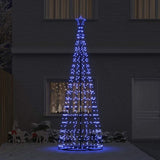Albero di Natale LED con 800 LED con supporto Blu 400 cm Ferro