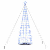 Albero di Natale LED con 800 LED con supporto Blu 400 cm Ferro