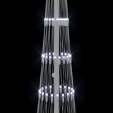 Albero di Natale LED Bianco freddo 51 x 51 x 190 cm Metallo