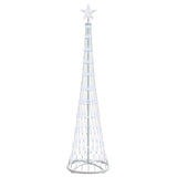 Albero di Natale LED Bianco freddo 51 x 51 x 190 cm Metallo