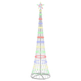 Albero di Natale LED Multicolore 70 x 70 x 250 cm Metallo
