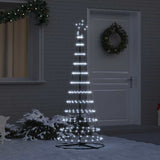 Albero di Natale LED Bianco freddo 71 x 71 x 184.5 cm Metallo