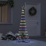 Albero di Natale LED Multicolore 71 x 71 x 184.5 cm Metallo