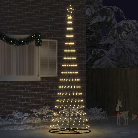 Albero di Natale LED Bianco caldo 100.5 x 100.5 x 302.5 cm