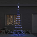 Albero di Natale LED Blu 100.5 x 100.5 x 302.5 cm Metallo