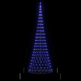 Albero di Natale LED Blu 138.5 x 138.5 x 399 cm Metallo