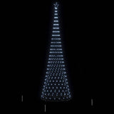 Albero di Natale LED Bianco freddo 160 x 160 x 500 cm Metallo