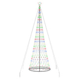 Albero di Natale LED Multicolore 160 x 160 x 500 cm Metallo
