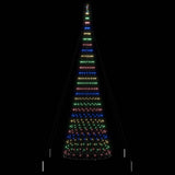 Albero di Natale LED Multicolore 160 x 160 x 500 cm Metallo