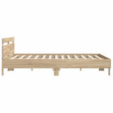 Struttura del letto Sonoma 193 x 203 cm Legno truciolato