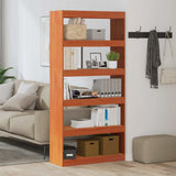 Armadio per Libri Marrone cerato 80 x 30 x 167,5 cm