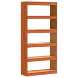 Armadio per Libri Marrone cerato 80 x 30 x 167,5 cm