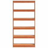 Armadio per Libri Marrone cerato 80 x 30 x 167,5 cm