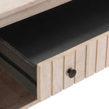 Panca per scarpe con cassetto con lo scaffale 85 x 37 x 48 cm