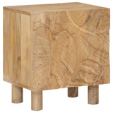 Comodino a muro fatto a mano Marrone Teak 40 x 30 x 45 cm