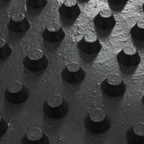 Foglio di drenaggio Nero 0,5 x 10 m HDPE