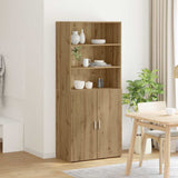 Credenza Rovere artigianale 80 x 42,5 x 185 cm