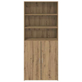 Credenza Rovere artigianale 80 x 42,5 x 185 cm