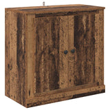 Sideboards con cassetto 3 pcs Legno antico 210 x 35,5 x 67,5 cm