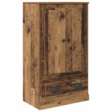 Credenza con cassetto 3 pcs Legno vecchio Legno truciolato