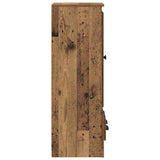 Credenza con cassetto 3 pcs Legno vecchio Legno truciolato
