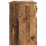 Scrivania con armadietto Legno vecchio 154,5 x 50 x 75 cm