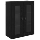 Credenza Rovere Nero 69,5 x 34 x 90 cm Legno truciolato