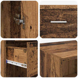 Credenza Legno vecchio 50 x 42,5 x 225 cm Legno truciolato