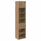 Credenza con cassetto Rovere artigianale 50 x 42,5 x 225 cm