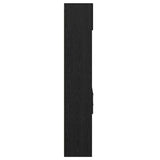 Credenza Rovere Nero 50 x 42,5 x 225 cm Legno truciolato
