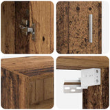 Armadio Legno vecchio 80 x 42,5 x 225 cm Legno truciolato