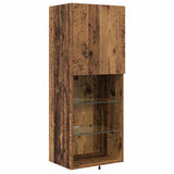 Unità per TV a Muro 4 pcs Legno vecchio Legno truciolato