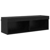 Unità a muro per TV con LED 5 pcs 40,5 x 30 x 102 cm