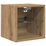 Unità per TV a Muro 6 pcs Rovere artigianale Legno truciolato