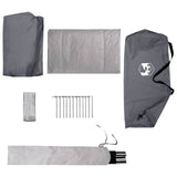 Tenda da backpacking Grigio e arancione 2 persone