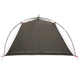 Tenda a tunnel Marrone e Grigio 4 persone