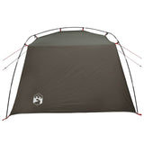 Tenda a tunnel Marrone e Grigio 4 persone