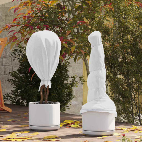 Fleece per Piante di Protezione dal Gelo Bianco 20 x 1,6 m