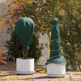 Fleece per Piante di Protezione dal Gelo Verde 50 x 1,6 m