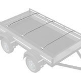 adatto per supporto per telo piatto 3 pcs Argento 100-145 cm