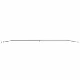 Supporto per teloni per rimorchi 4 pz Argento 102-155 cm