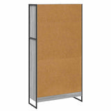 Armadio per Libri 2 pcs Grigio Sonoma 80 x 30 x 155 cm