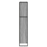 Armadio per Libri 2 pcs Grigio Sonoma 80 x 30 x 155 cm